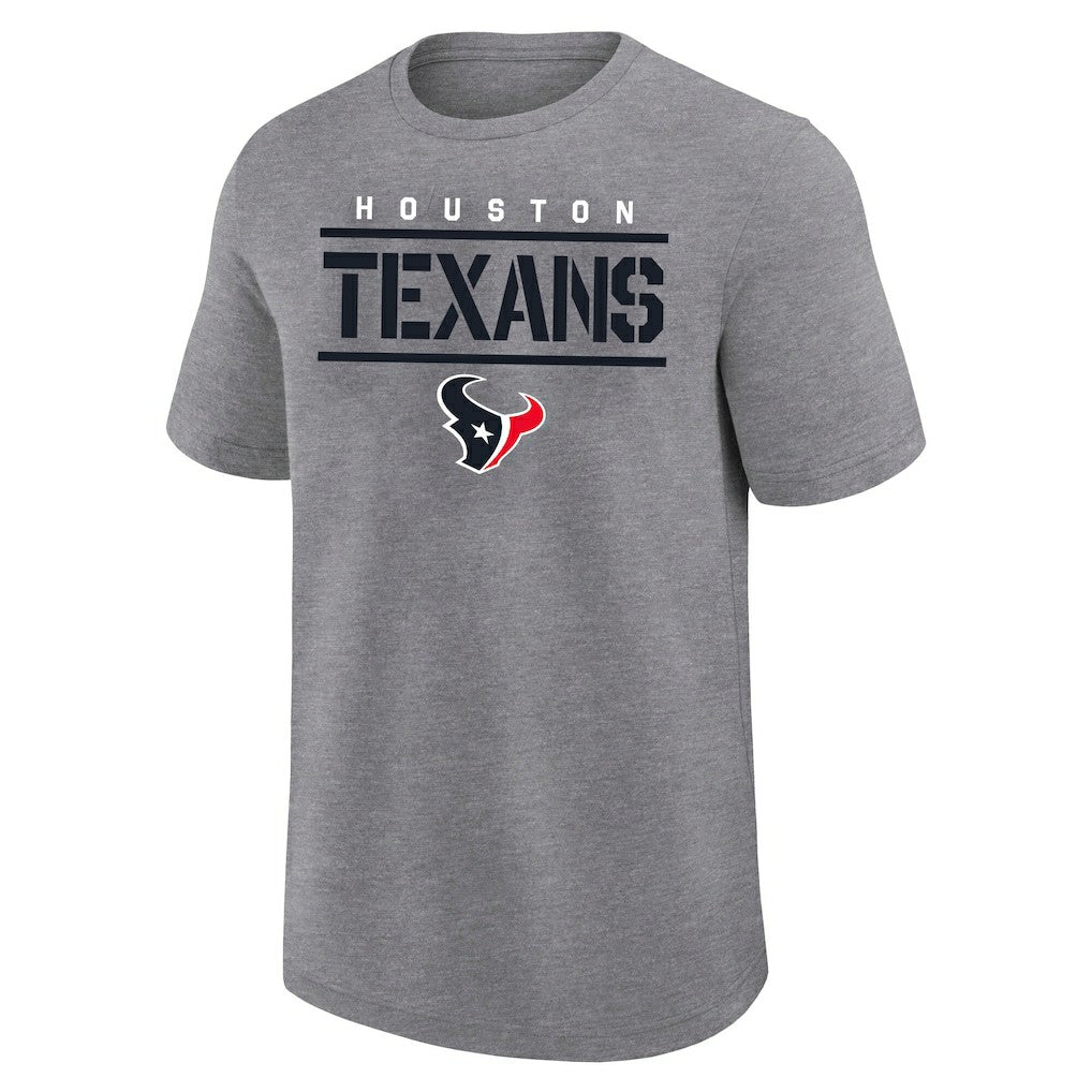 Houston Texans Big & Tall Top Notch T-Shirt - Heather Gray online