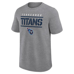 Tennessee Titans Big & Tall Top Notch T-Shirt - Heather Gray discount