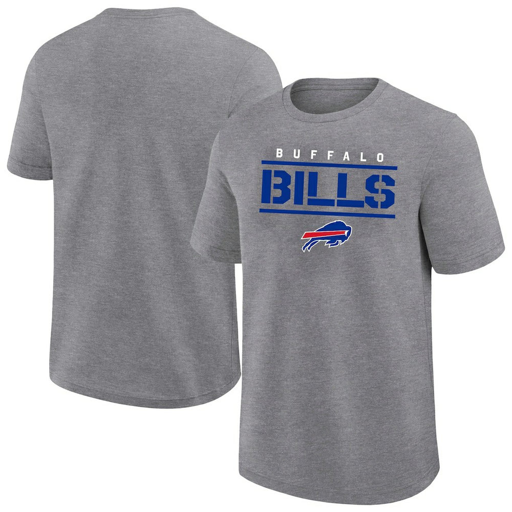 Buffalo Bills Big & Tall Top Notch T-Shirt - Heather Gray discount