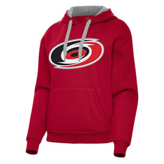Carolina Hurricanes Antigua Women's Victory Pullover Hoodie - Red Hoodies