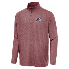 Colorado Avalanche Antigua Hunk Quarter-Zip Top - Burgundy Tops