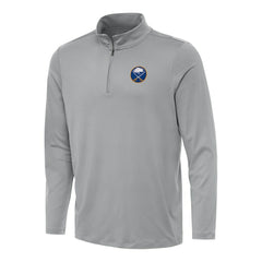 Buffalo Sabres Antigua Reprocess Quarter-Zip Top - Gray Tops