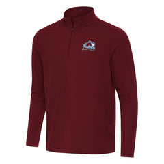 Colorado Avalanche Antigua Intent Quarter-Zip Top - Burgundy Tops