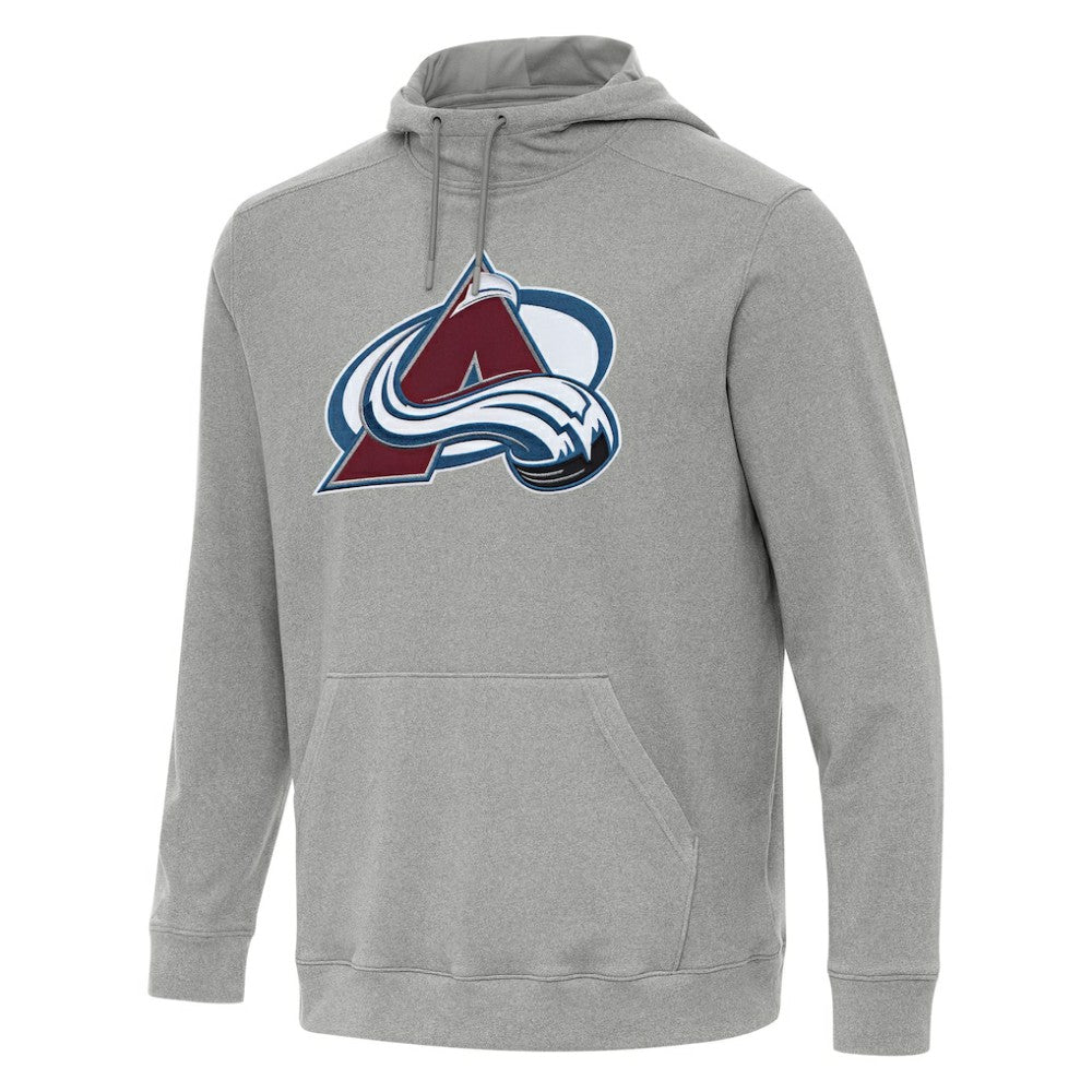 Colorado Avalanche Antigua Cloud Pullover Hoodie - Heather Gray Hoodies