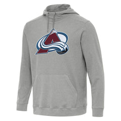 Colorado Avalanche Antigua Cloud Pullover Hoodie - Heather Gray Hoodies