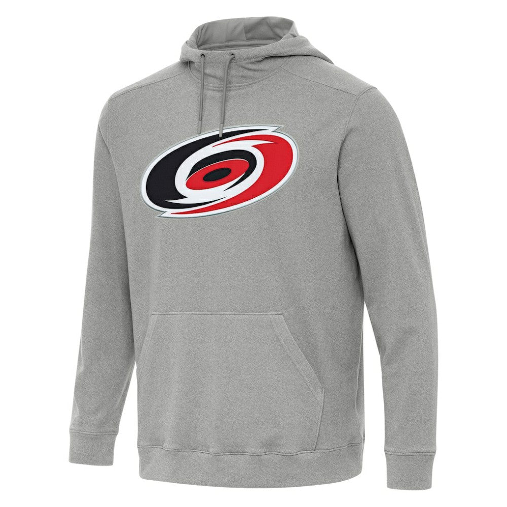 Carolina Hurricanes Antigua Cloud Pullover Hoodie - Heather Gray Hoodies