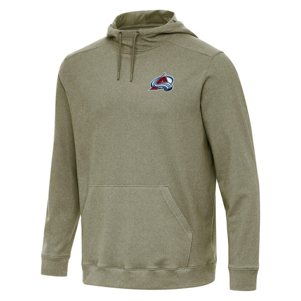 Colorado Avalanche Antigua Cloud Pullover Hoodie - Olive Hoodies