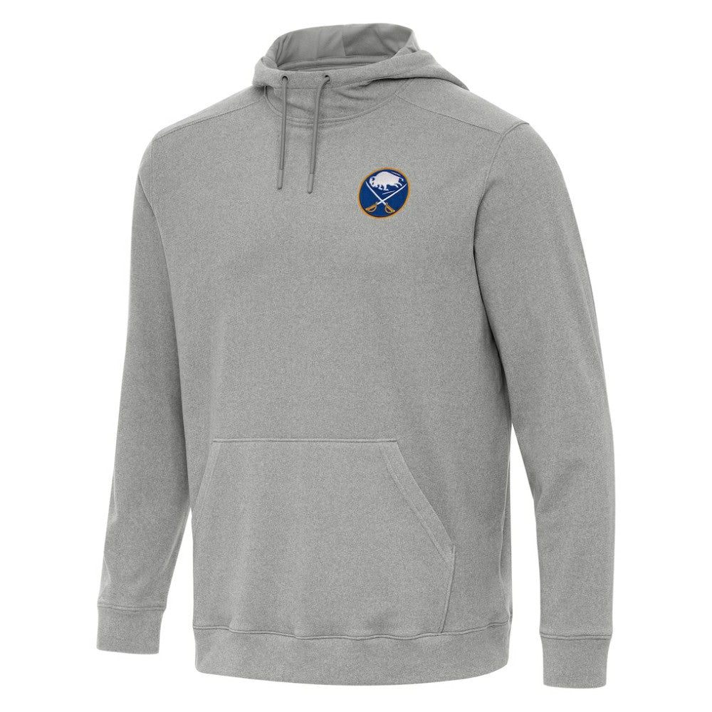 Buffalo Sabres Antigua Cloud Pullover Hoodie - Heather Gray Hoodies