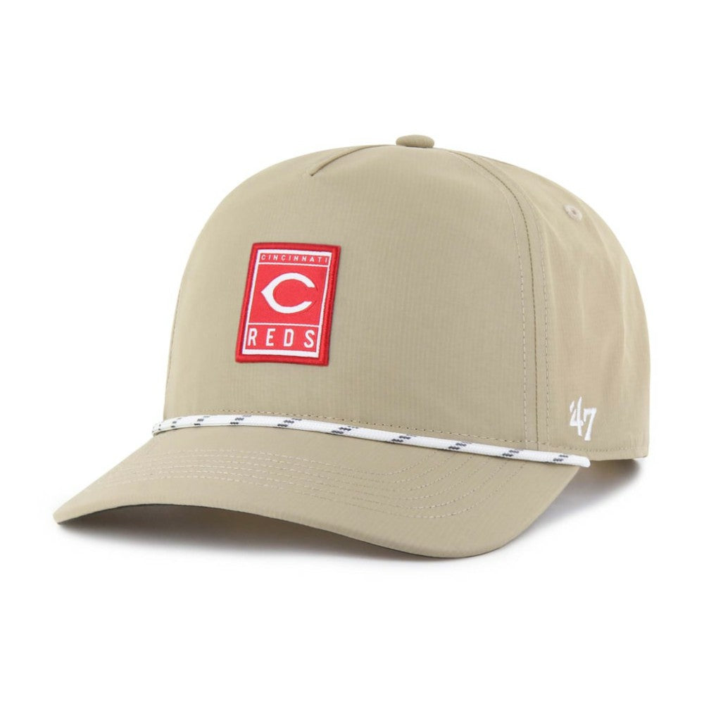 Cincinnati Reds Cozumel Hitch Adjustable Hat Khaki