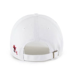 Boston Red Sox Women's Flower Power Clean Up Adjustable Hat White