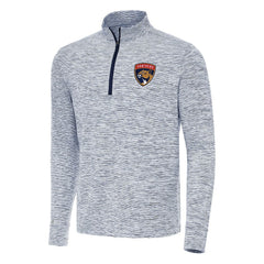 Florida Panthers Antigua Cause Quarter-Zip Top - Navy Tops