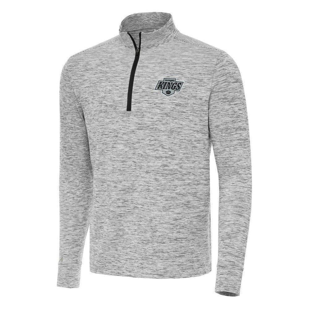 Los Angeles Kings Antigua Cause Quarter-Zip Top - Black Tops