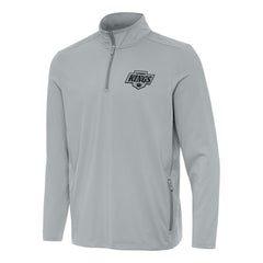 Los Angeles Kings Antigua Perilous Quarter-Zip Sweatshirt - Gray Sweatshirts