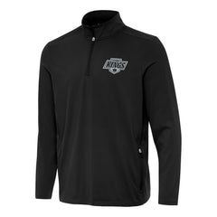 Los Angeles Kings Antigua Perilous Quarter-Zip Sweatshirt - Black Sweatshirts