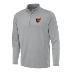 Florida Panthers Antigua Reprocess Quarter-Zip Top - Gray Tops