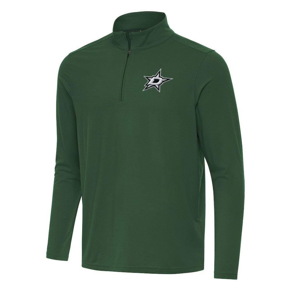 Dallas Stars Antigua Intent Quarter-Zip Top - Hunter Green Tops