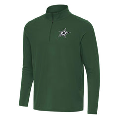 Dallas Stars Antigua Intent Quarter-Zip Top - Hunter Green Tops