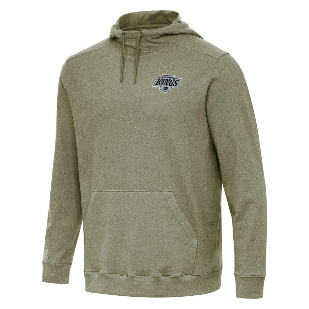 Los Angeles Kings Antigua Cloud Pullover Hoodie - Olive Hoodies