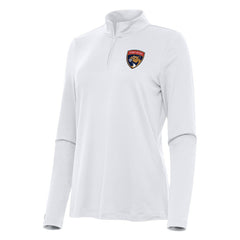 Florida Panthers Antigua Women's Reprocess Quarter-Zip Top - White Tops
