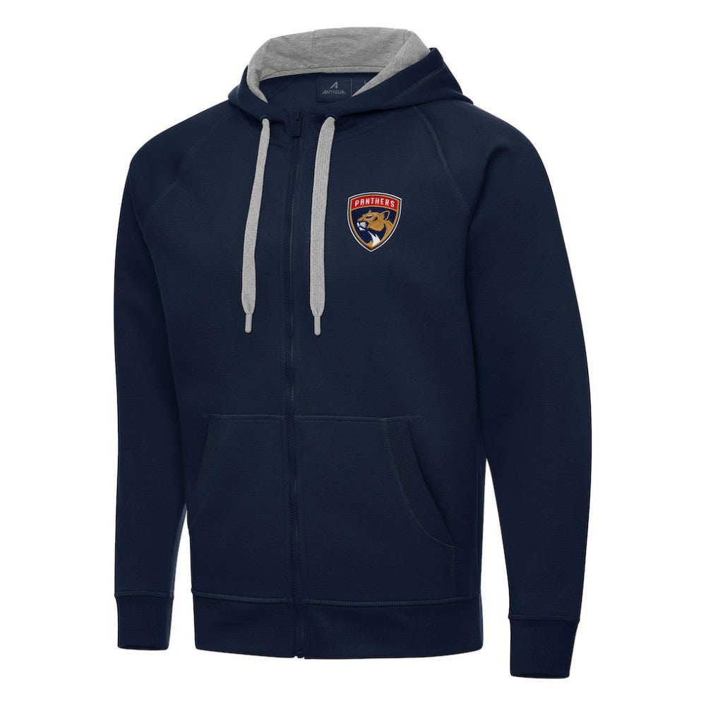 Florida Panthers Antigua Big & Tall Victory Full-Zip Hoodie - Navy Hoodies