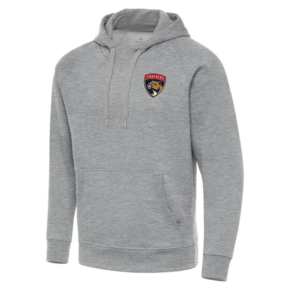 Florida Panthers Antigua Big & Tall Victory Pullover Hoodie - Heather Gray Hoodies