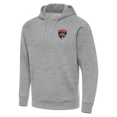 Florida Panthers Antigua Big & Tall Victory Pullover Hoodie - Heather Gray Hoodies
