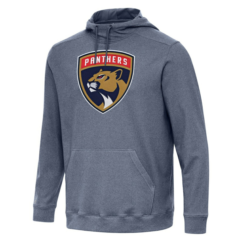 Florida Panthers Antigua Cloud Pullover Hoodie - Heather Navy Hoodies