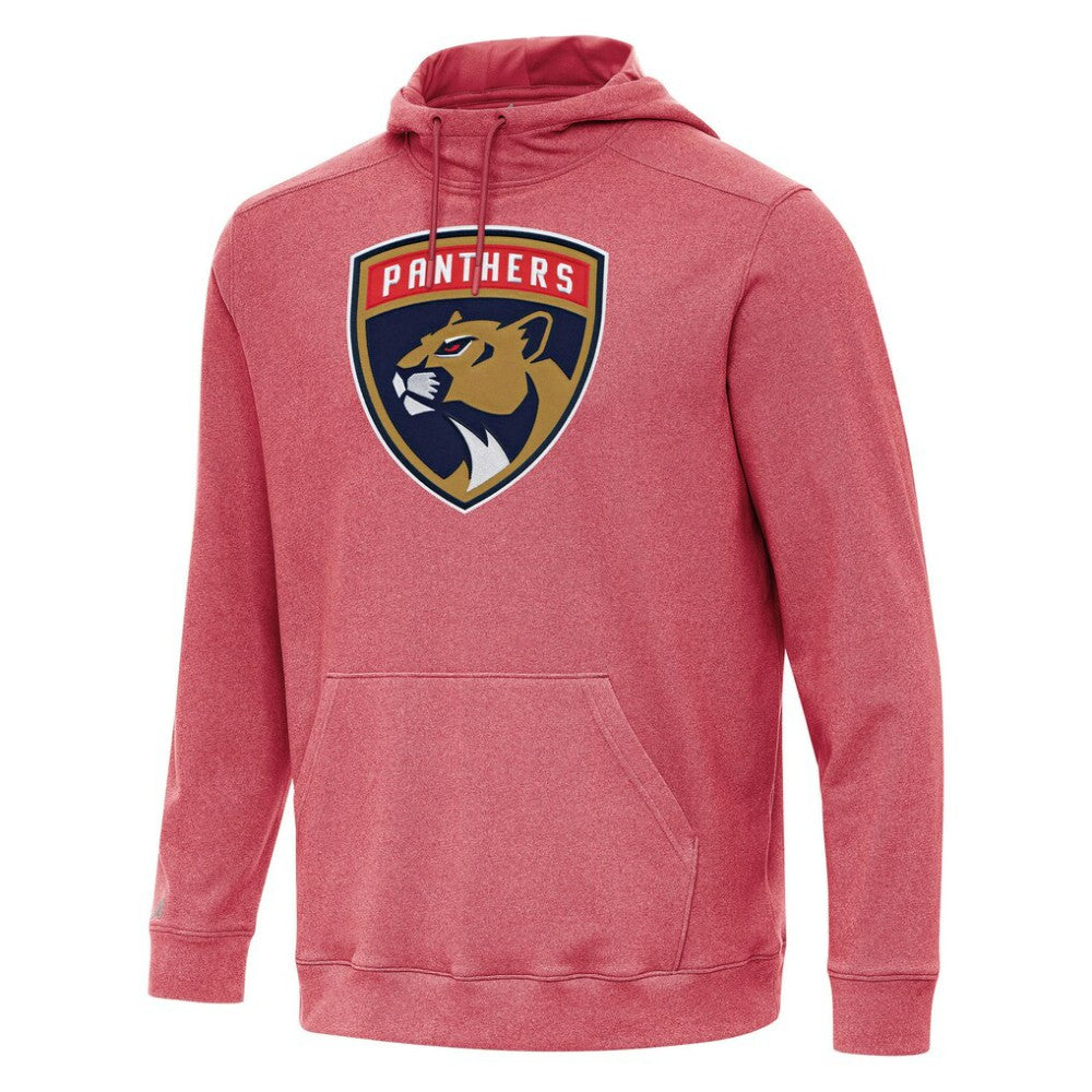 Florida Panthers Antigua Cloud Pullover Hoodie - Heather Red Hoodies
