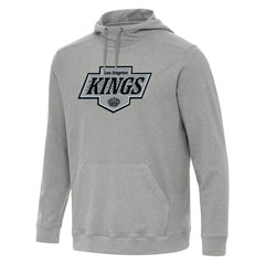 Los Angeles Kings Antigua Cloud Pullover Hoodie - Heather Gray Hoodies