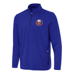 New York Islanders Antigua Perilous Quarter-Zip Sweatshirt - Royal Sweatshirts