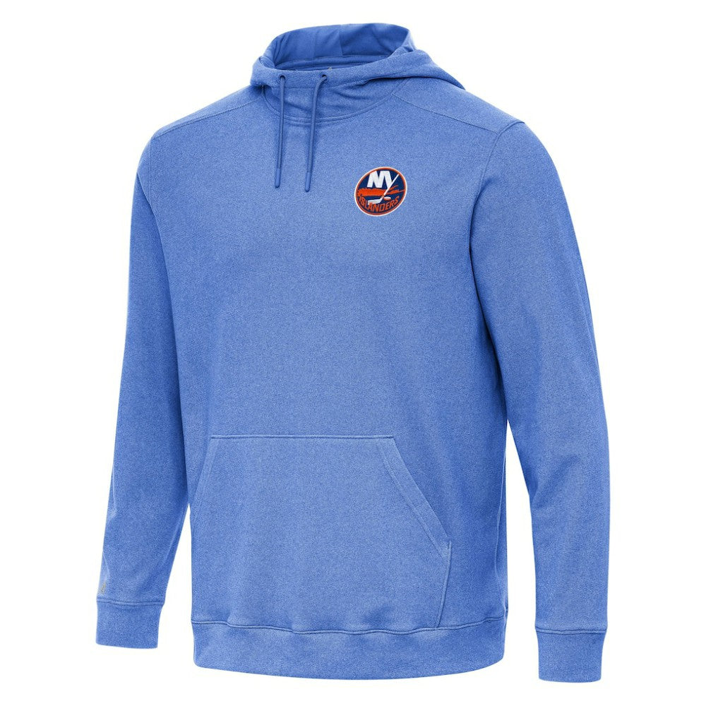 New York Islanders Antigua Cloud Pullover Hoodie - Heather Royal Hoodies