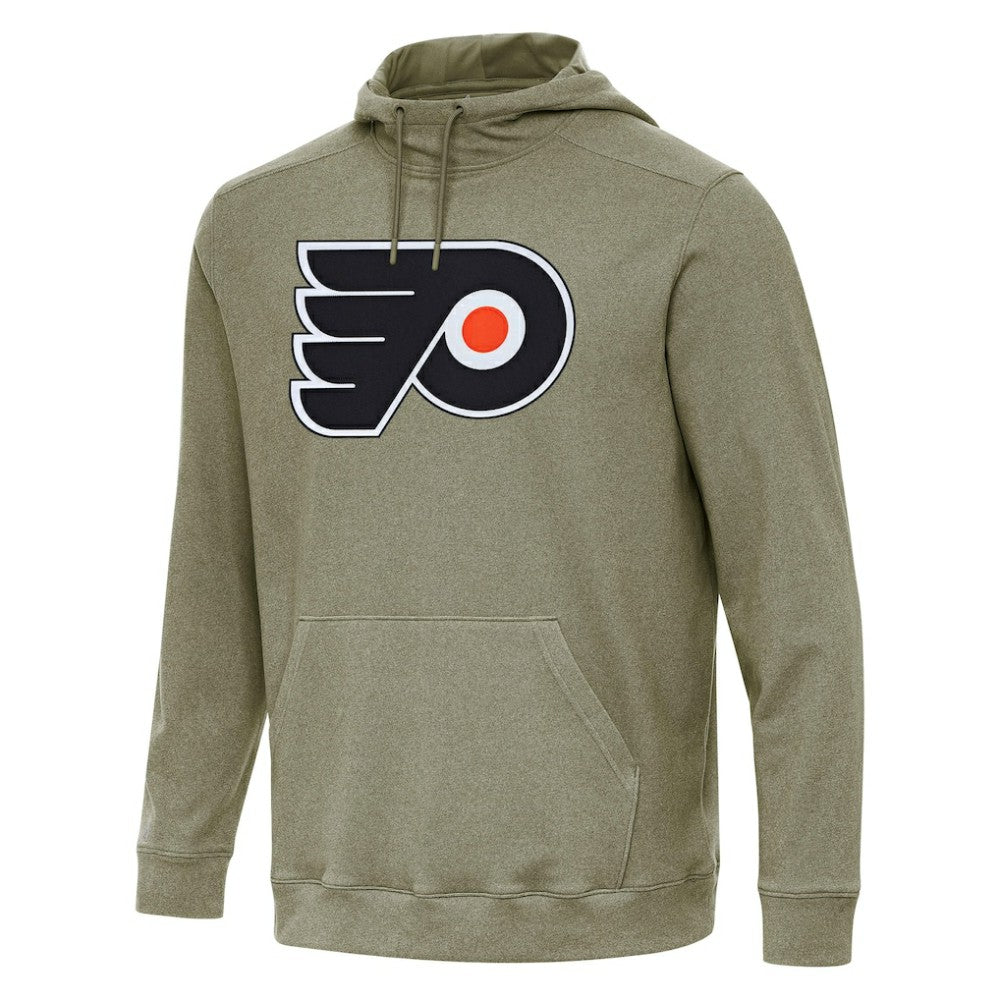 Philadelphia Flyers Antigua Cloud Pullover Hoodie - Olive Hoodies