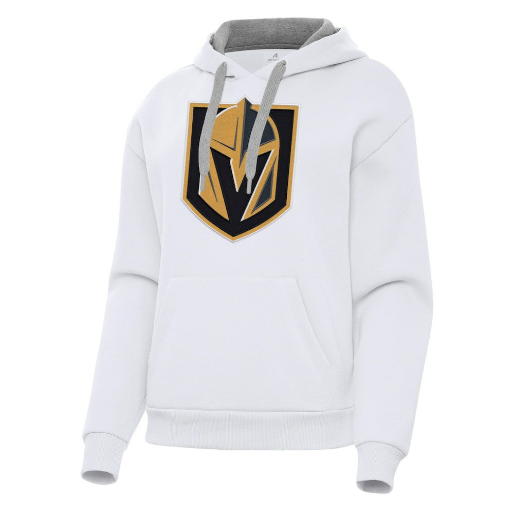 Vegas Golden Knights Antigua Women's Victory Pullover Hoodie - White Hoodies