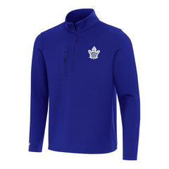 Toronto Maple Leafs Antigua Insider Quarter-Zip Top - Royal Tops