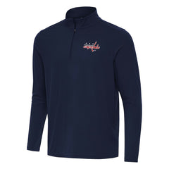 Washington Capitals Antigua Intent Quarter-Zip Top - Navy Tops