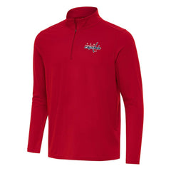 Washington Capitals Antigua Intent Quarter-Zip Top - Red Tops