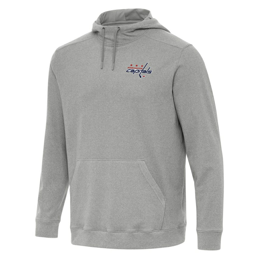 Washington Capitals Antigua Cloud Pullover Hoodie - Heather Gray Hoodies