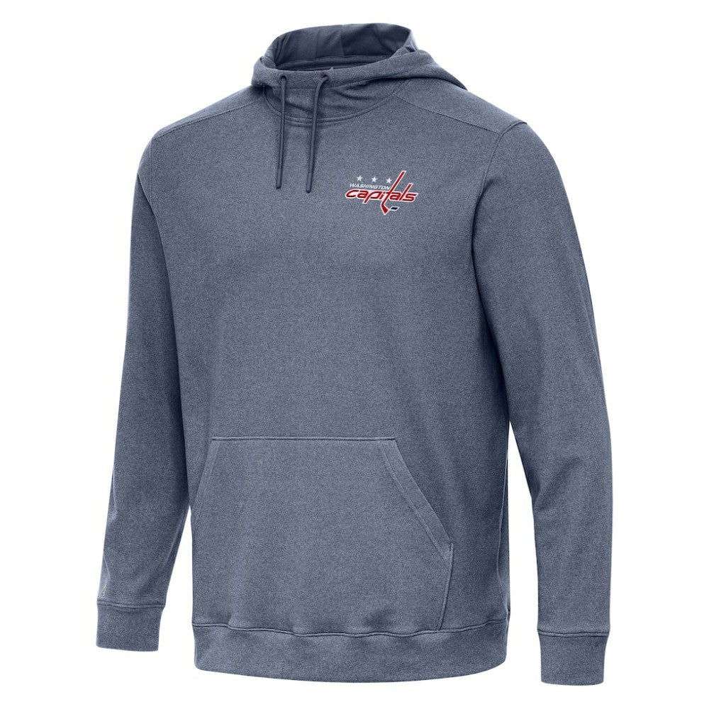 Washington Capitals Antigua Cloud Pullover Hoodie - Heather Navy Hoodies