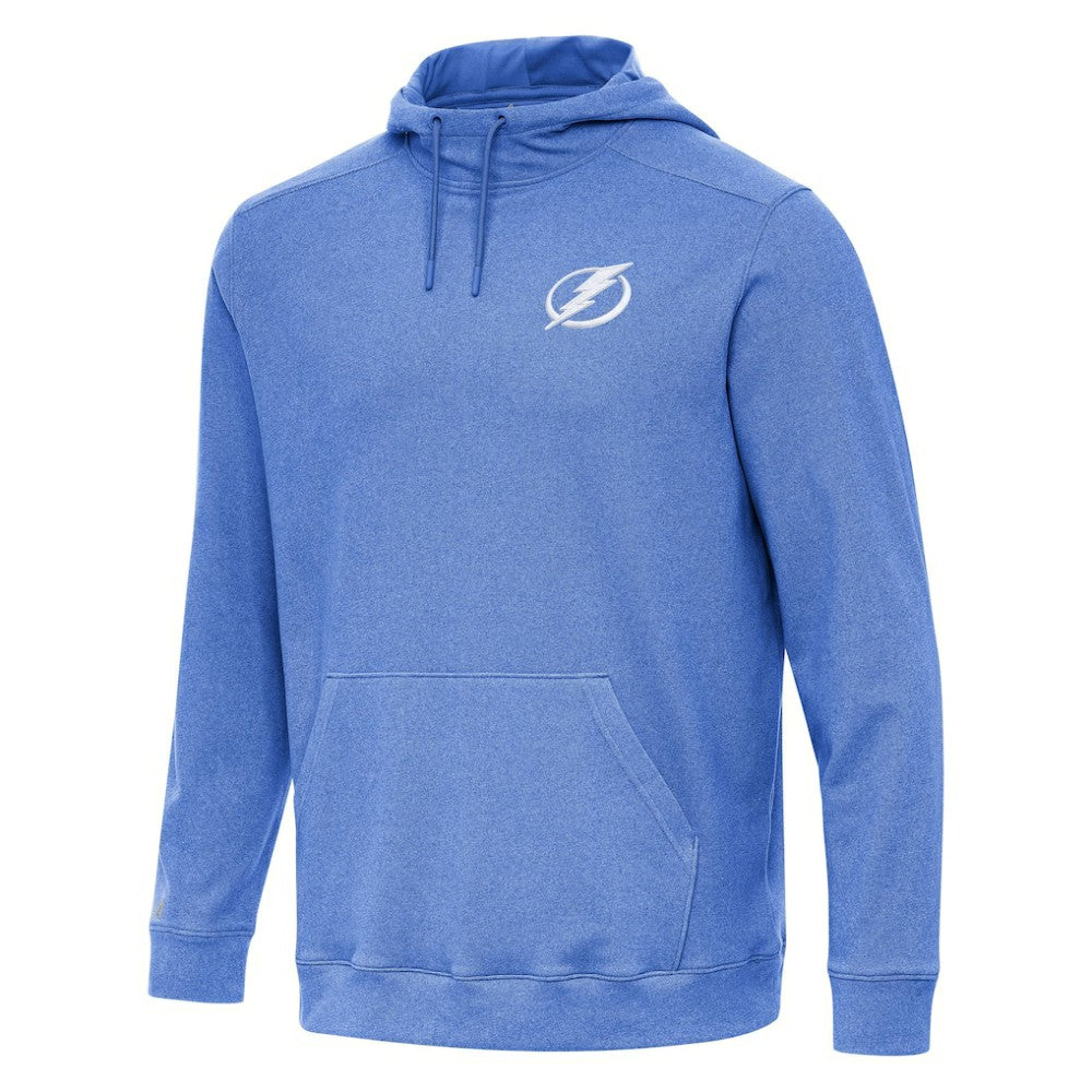 Tampa Bay Lightning Antigua Cloud Pullover Hoodie - Heather Royal Hoodies