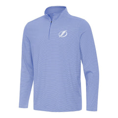 Tampa Bay Lightning Antigua Twine Quarter-Zip Top - Royal Tops