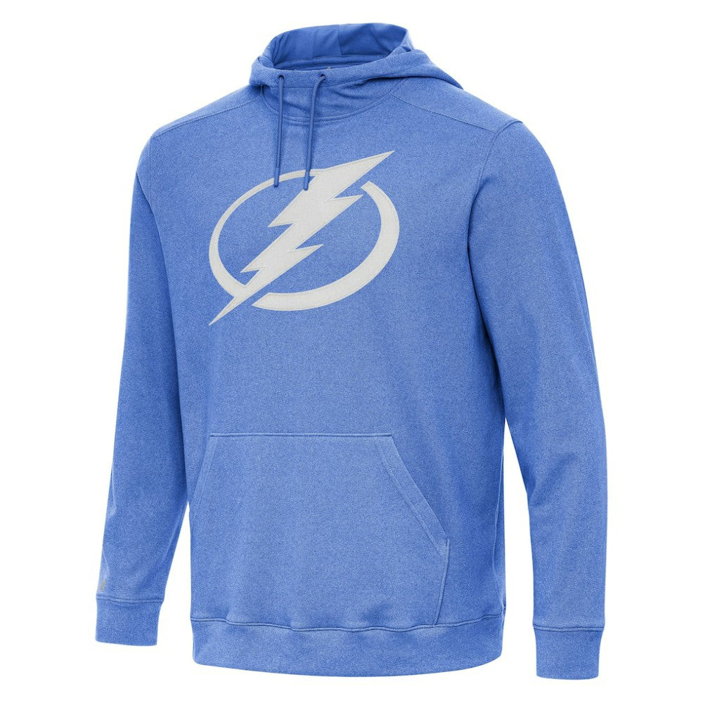 Tampa Bay Lightning Antigua Cloud Pullover Hoodie - Heather Royal Hoodies