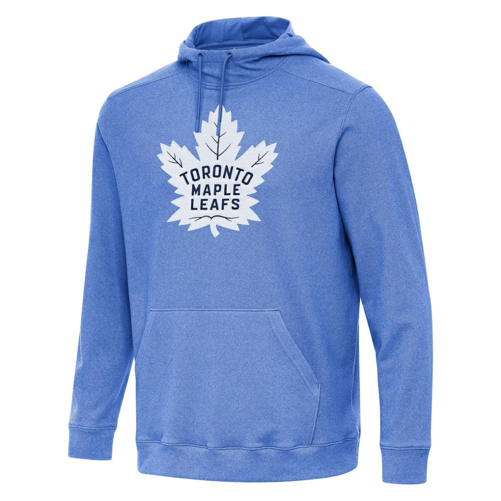 Toronto Maple Leafs Antigua Cloud Pullover Hoodie - Heather Royal Hoodies