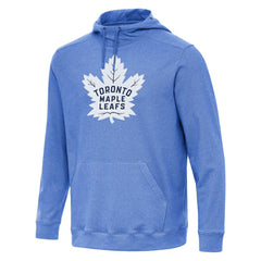 Toronto Maple Leafs Antigua Cloud Pullover Hoodie - Heather Royal Hoodies