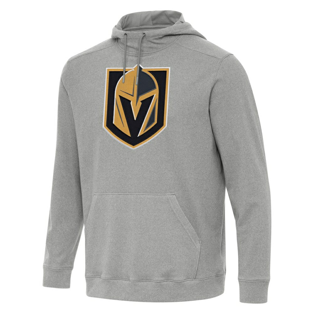 Vegas Golden Knights Antigua Cloud Pullover Hoodie - Heather Gray Hoodies