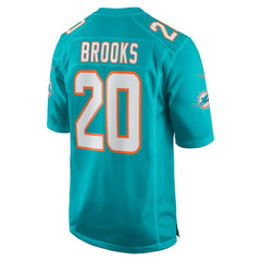 Jordyn Brooks Miami Dolphins Game Jersey - Aqua discount