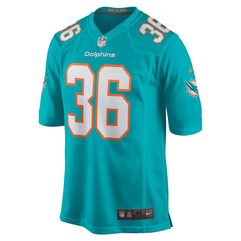 Storm Duck Miami Dolphins Game Jersey - Aqua online