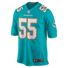 Aaron Brewer Miami Dolphins Game Jersey - Aqua for sale