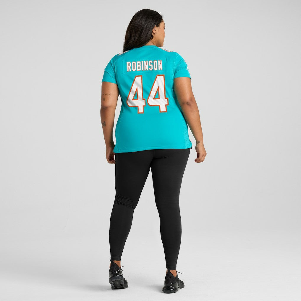 Chop Robinson Miami Dolphins Women's Game Jersey - Aqua outlet