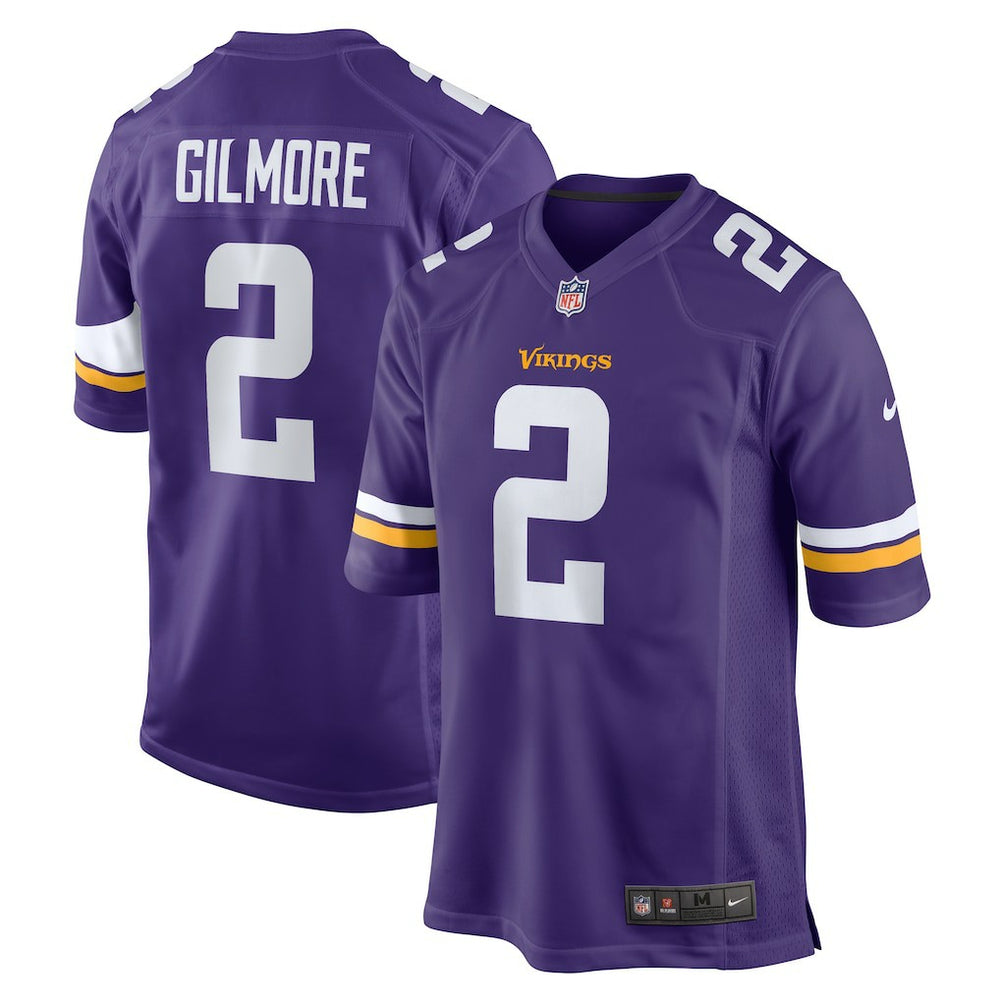Stephon Gilmore Minnesota Vikings Game Jersey - Purple on sale