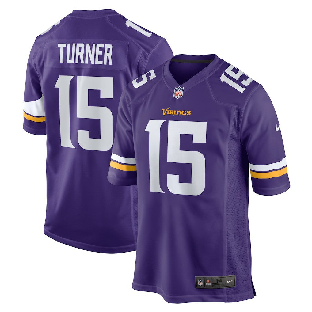 Dallas Turner Minnesota Vikings Game Jersey - Purple cheap